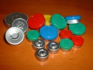 Casquillos de aluminio flip-off